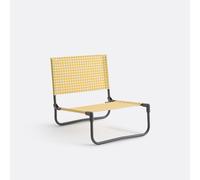 Silla baja plegable, Aline. Talla Única. Color Blanco