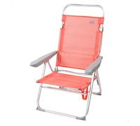 Silla baja reclinable aluminio coral aktive