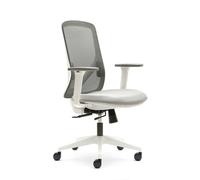 Silla Blanca Escritorio Ergonómica Lyon