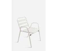 Silla blanco de aluminio - CONJUNTO: Por Unidad