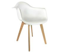 Silla butaca Mobilier Design (Blanco, 2 pzs.)