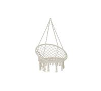 SILLA COLGANTE ALGODON ACERO 80X63X120 100KGS