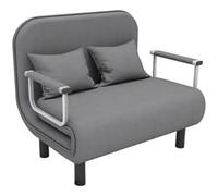 Silla convertible ajustable plegable 3 en 1, sofá individual, sofá de piso con respaldo, asiento tapizado, cómodo y elegante mueble que ahorra espacio