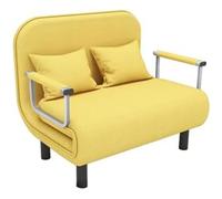 Silla convertible ajustable plegable 3 en 1, sofá tapizado, cómodo, ahorro de espacio, sofá de ocio con respaldo para un uso versátil