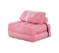 Silla convertible para cama, taburete plegable con almohada, colchón plegable, sofá sin huesos en tela de pana, no requiere montaje para salas de estar y espacios pequeños