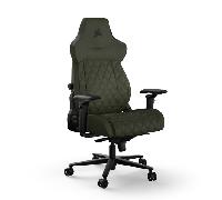 Corsair TC500 Luxe Silla para Juegos - Tejido Transpirable Premium - Asientos Anchos - Reposabrazos Ajustables en 5 Direcciones - Soporte Lumbar Ajustable - Reclinable 90-135° - Sherwood