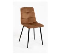 Regalos Miguel - Sillas Comedor - Silla Daris Terciopelo - Marrón Claro