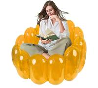 Silla de Aire Inflable - Asiento portátil de Jalea, Muebles Ligeros de relajación, sofá cómodo de llenado rápido, diseño de Estilo Flotante | Soporte de Ocio para Interiores y Exteriores para