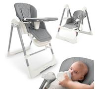Silla de alimentación Elite Grey de Nukido