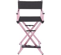 Silla de artista de maquillaje, silla plegable portátil de aluminio profesional para eventos y camping