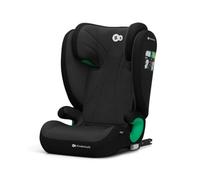 kk Kinderkraft JUNIOR FIX Silla coche Isofix, I-SIZE, Isofix, Silla coche bebé, Silla coche para niños, Sillade, Cinturón, Universal para coche, Grupo 2/3, de 15 a 36 kg, Negro