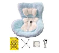 Silla De Auto para Muñecas Bebé - Silla de Coche para Muñeca Reborn | Cuna De Peluche 17cm para Tienda Viajes Guardería, Colección Niñas Regalo Infantil