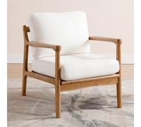 Silla de bañera de piel sintética, sillón tapizado con marco de madera maciza, silla decorativa para sala de estar y dormitorio