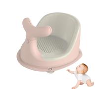 Silla de baño para bebés: silla de ducha extraíble, asiento de baño, bañera sin deslizador para que los niños pequeños se sienten, de 0 a 24 meses de bebé