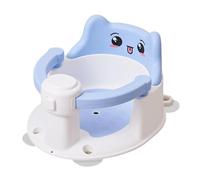 Silla de Baño para Bebés,Soporte Antideslizante Reclinable,Silla de Baño con Reposabrazos y Respaldo de Oso | Para Niños hasta 6 Meses, Padres Primerizos, Hogar