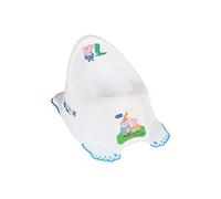Silla de baño para bebés Toodler de entrenamiento para niños asiento seguro antideslizante (Peppa azul)