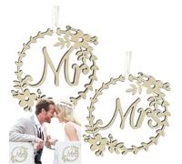 Silla de boda signos de silla-herr y -Scyder, Mr. And Mrs. Hölzerne señal de silla de boda | silla de novia y silla de novia decorativa para boho, tierra, boda otoñal