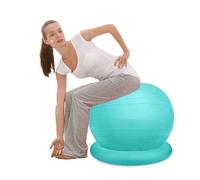 Silla de bola de estabilidad para ejercicio y uso en la oficina, asiento de pelota de equilibrio para adultos, adolescentes y niños, perfecto para fitness y entrenamientos de pilates