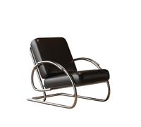 Silla de Brazo de Acento Moderno de Mediados de Siglo con reposabrazos Acolchados sofá Silla de sofá Retro Francesa Estudio de Tela Simple de Tela a Rayas sofás de sofás b de Respaldo b LWX