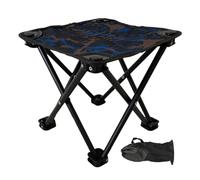 Silla De Campamento Plegable - Silla Plegable Al Aire Libre | Tubo De Metal De Tela Oxford De Alta Densidad 600D Taburete De Servicio Pesado Con Bolsa De Almacenamiento | Soporte Cómodo Para Los Depor