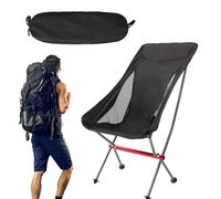Silla de campamento portátil | Asiento de senderismo plegable, asientos de turismo que ahorran asientos | para camiones de playa, picnics, terraza, balcón, jardín, senderismo, patio