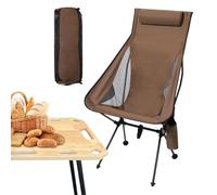 Silla de Camping de Playa, Silla Plegable al Aire Libre - Silla Plegable Robusta - Silla de Director de Campamento con de Almacenamiento y Lateral para jardín y Piscina Plegable al Aire Libre es