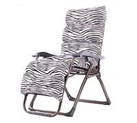 Silla de camping plegable con almohadilla de algodón desmontable, tumbona portátil para jardín, playa, tumbona para relajarse al aire libre, ideal para patios y terrazas, color B