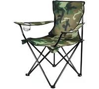Silla de Camping Plegable con reposabrazos, Banco portátil para Pesca, Playa, jardín, Tumbona turística.