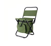 Silla de Camping Plegable Ligera con Bolsa térmica aislada Taburete portátil con Mochila Silla Plegable con Bolsa para Senderismo Picnic Pesca Uso Exterior e Interior
