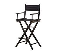 Silla de camping plegable, taburete de bar de director al aire libre con marco de madera, diseño ligero y portátil para un fácil transporte