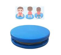 Silla de carrusel sensorial de 360° para niños autistas, asiento giratorio de bajo nivel con cojines suaves para apoyo de múltiples posturas