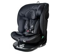 Silla de Coche AUSTEN 2 - Isofix 360º I-Size desde 40 a 150 cm, Acontramarcha hasta 105 cm, Reclinable, Rotación Total, Protección Lateral, Tejido Lavable, desde 0 a 12 años - Negro Asalvo