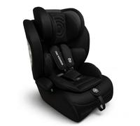 Silla de Coche i-Size 76-150 cm (15 meses-12 años) Grupo 1 2 3, Ligera 5 kg, Instalación con Cinturón, Arnés 5 Puntos, Protección Lateral - Asalvo Nómada Pro Negro