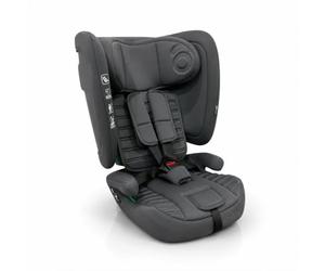 Silla de coche i-Size evolutiva 76-150 cm | Homologada ECE R129, arnés 5 puntos, respaldo reclinable y autoajustable, protección lateral | Neocare Gris Asalvo
