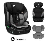 LIONELO LEVI I-SIZE Silla infantil de coche 76-150 cm, Grupo 1 2 3, Protección Lateral, Reposacabezas ajustable de 10 etapas, Reposabrazos Cómodos, Respaldo Extraíble, R129 i-Size