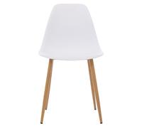 Silla de cocina taho fija blanca