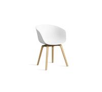 Silla de comedor AAC22 Roble/ Blanco