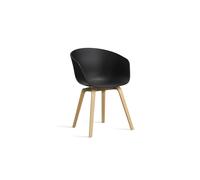 Silla de comedor AAC22 Roble/ Negro