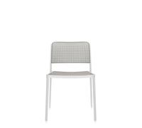 Silla de Comedor AUDREY, Blanco/ Gris Claro.