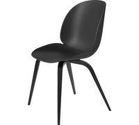 GUBI Silla Beetle Black. base de haya teñida de negro