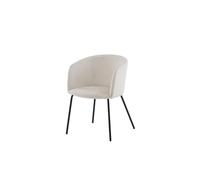Silla de comedor berit 55x55x78 beige