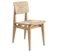 Silla de Comedor C-Chair con Cuerda de Papel y Roble Aceitado