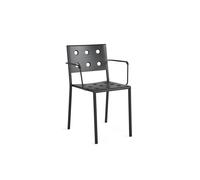 Silla de Comedor de Balcón con Reposabrazos Antracita