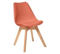 Silla de Comedor de Polipropileno Terracotta Baya