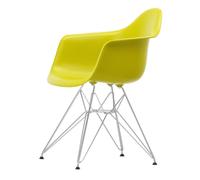 Silla de Comedor Eames Plastic RE DAR Color Mostaza/ Cromo