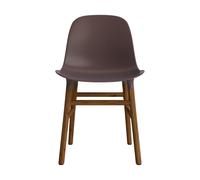 Silla de Comedor Form Marrón/ Nuez