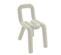 Silla de comedor geométrica moderna tapizada en terciopelo, taburete decorativo para dormitorio, sala de estar, silla decorativa con respaldo