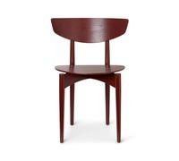 Silla de Comedor Herman Fresno/ Rojo Marrón