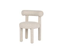 Silla de comedor leith 62x58x80 beige