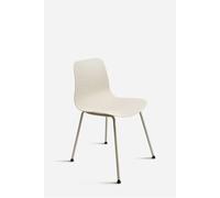 Silla de Comedor Moderna London Color Crema de Metal - CONJUNTO: Por Unidad